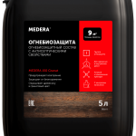 Огнебиозащита, раствор I группа Medera 150 GRANAT (канистра 5 л) защита на 5 лет