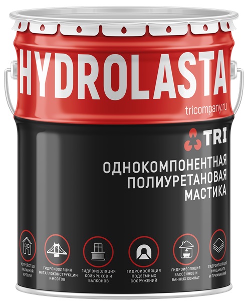 Полиуретановая мастика HYDROLASTA