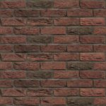 Минерит плита огнеупорная Фаспан Красно-коричневый (1200х600х8мм) Вертикаль